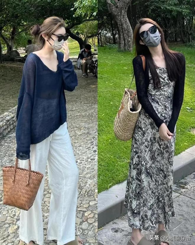 就好跟着博主学打造时髦松弛感AG真人网页五月出游穿搭简单(图5)