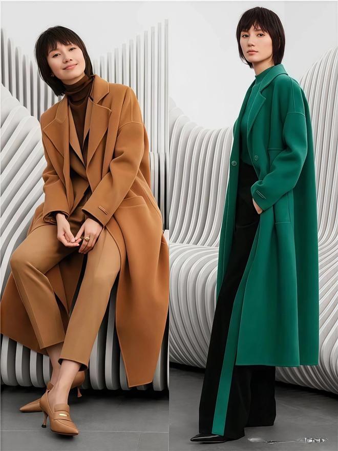 、穿简衣？看完她的冬日造型我明白了AG真人娱乐网址袁泉一直都是留短发(图2)